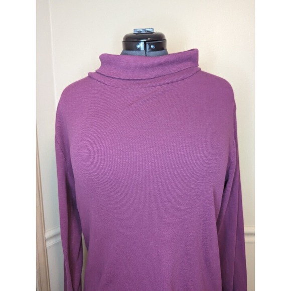 Duluth by Duluth Trading Company Wine Turtleneck Sweater Size XL - Picture 3 of 8
